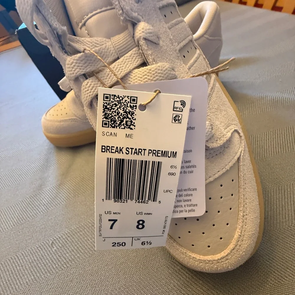 Adidas Break Start Premium Low Wonder Beige Gum JS2272 Mens 7 Womens 8 NIB